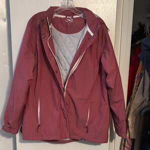Women's Pink Utility Jacket